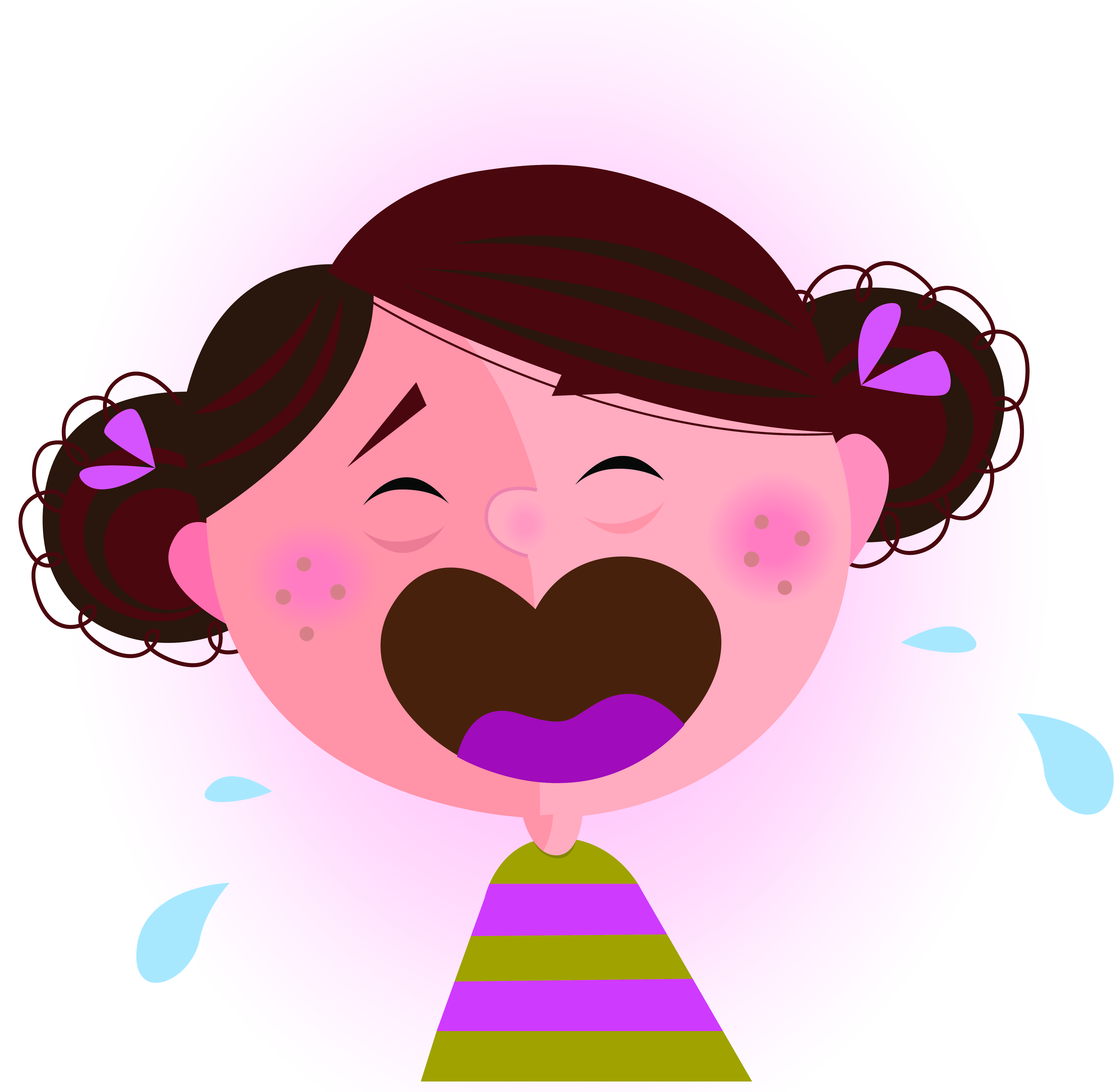girl crying
